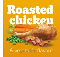 PEDIGREE with Bacon Flavoured Bites Adult Dry Dog Food Roasted Chicken & Vegetable Flavour, 13.6kg