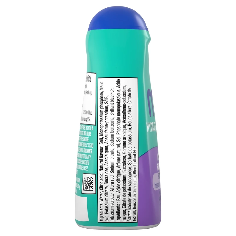 Mio Hydrate Arctic Grape Electrolyte Drink Mix, 48 ml Bottle, Liquids, MIO ARCTIC ELECTROLYTE 48ML