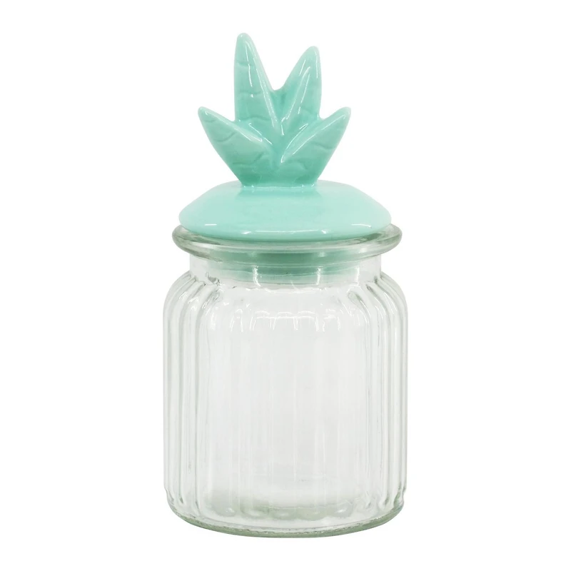 CACTUS GLASS JAR