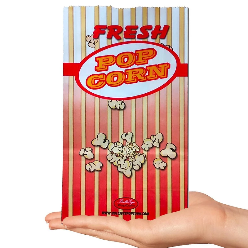 200 Sacs à Popcorn BullsEye Popcorn Format 3oz