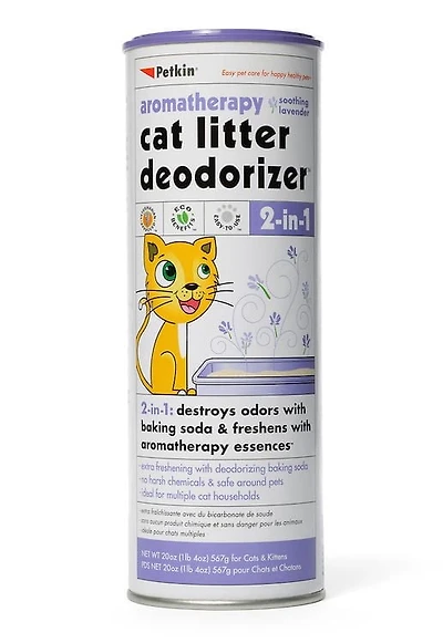 Petkin Aromatherapy Lavender Deodorizer CAT Litter