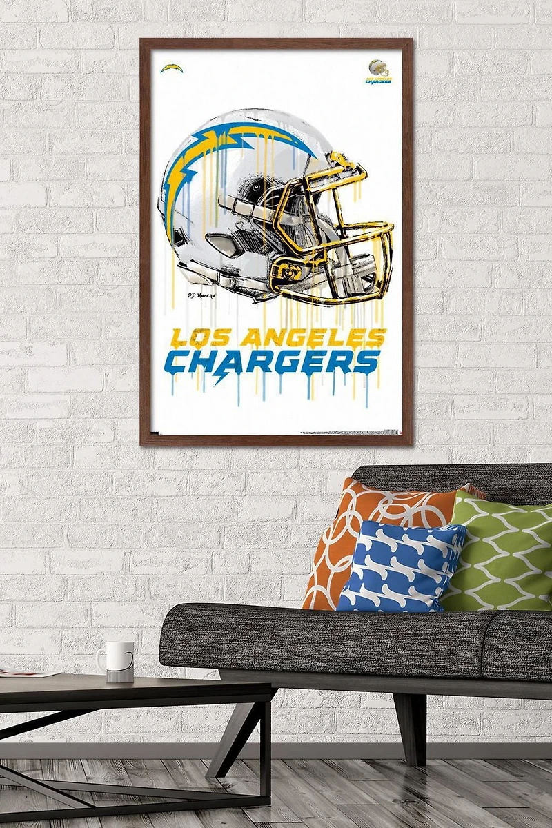 NFL Los Angeles Chargers - Casque anti-goutte 20