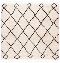Safavieh Moroccan Fringe Lavern Tapis Géométrique Shag