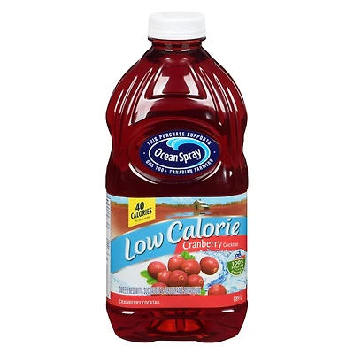 Ocean Spray Cocktail de Canneberges Faible en Calories 1.89L