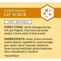 Burt’s Bees 100% Natural Conditioning Lip Scrub with Exfoliating Honey Crystals,, 7,08 g