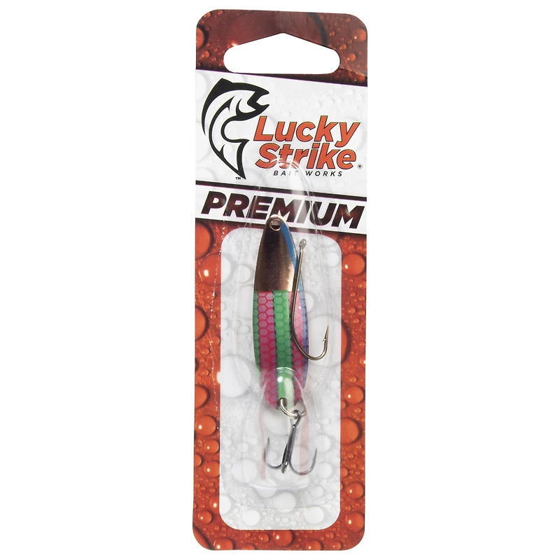 Cuillère leurre Lucky Strike Baitworks Rainbow, 1-3/4", cuillère de pêche