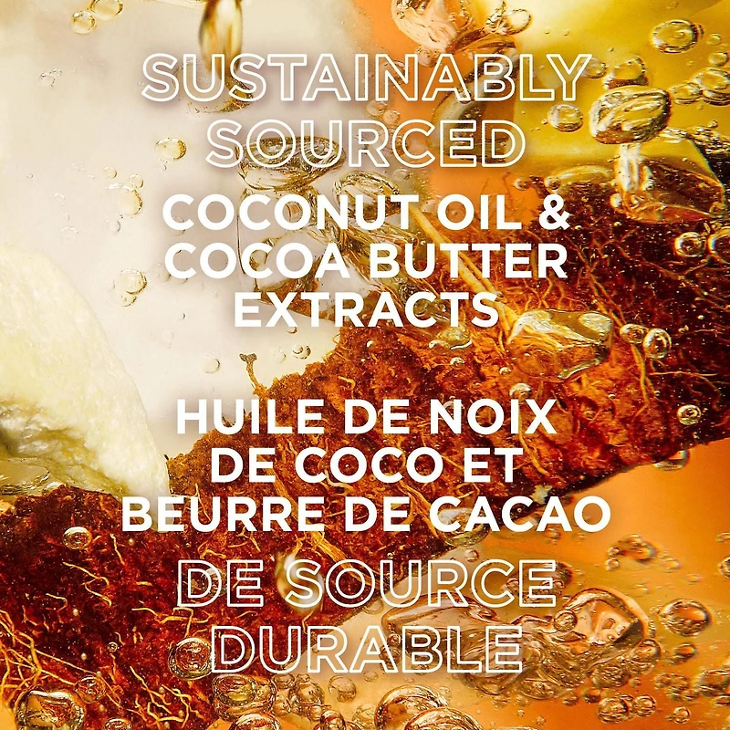 Garnier Whole Blends Revitalisant Lissant pour Cheveux Frisottés, à l'Huile de Noix de Coco & Beurre de Cacao, 650ml Revitalisant lissant pour cheveux frisottés