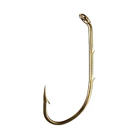 Eagle Claw Q181Ah-10 Baitholder Hook, 2 SLices, Bronze, Size 10, 10 Pk, Baitholder Hook, Bronze