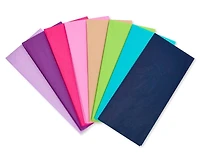 American Greetings - 40 feuilles de papier de soie 20 x 20 po. Papier de soie dans des tons de joyaux pour les anniversaires de naissance, les Fêtes et toutes les occasions
