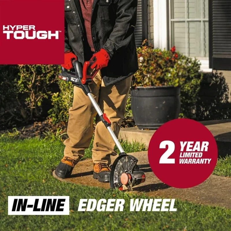Hyper Tough 20V Max 12-inch Cordless String Trimmer, UD20ST12, HT21-401-003-02
