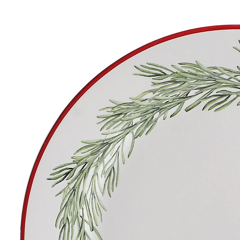 Holiday Time 11" Dinner Plate, 4-Piece