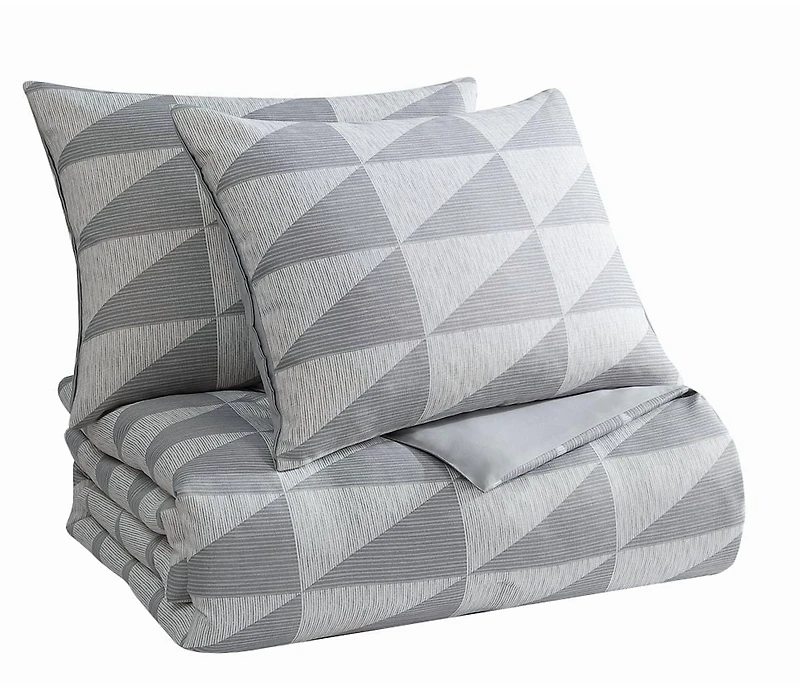 SOCIAL STANDARD by SANCTUARY 3 Piece Printed Comforter Set, Wrinkle Resistant, Eco Friendly and Easy Care