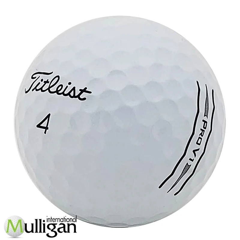 Mulligan - 12 balles de golf récupérées Titleist Pro V1 D-Line 4A