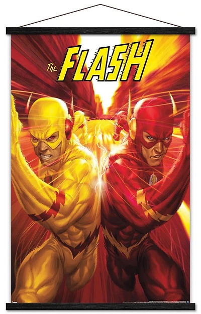 DC Comics - The Flash and The Reverse Flash - Race Wall Poster, 22.375" x 34"