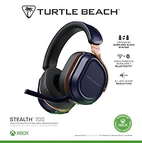 Turtle Beach® Stealth™ 700 – Cobalt Blue Xbox® Series X|S, Xbox® One, PC, PS5™, PS4™, & Bluetooth® Equipped Mobile Devices including Steam Deck™