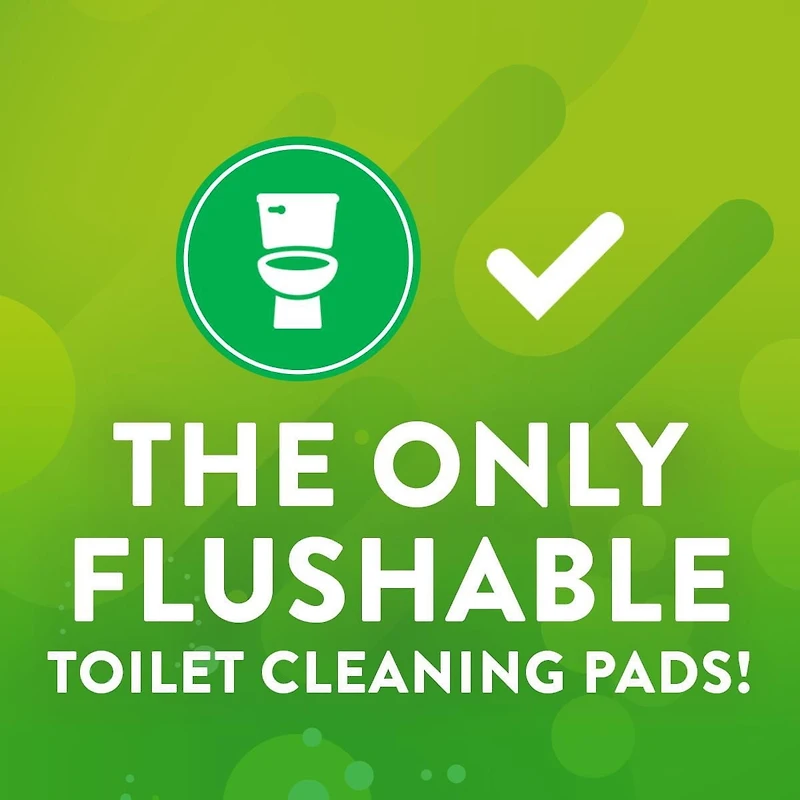 Scrubbing Bubbles® Fresh Brush Toilet Bowl Cleaner, Flushable Refills, Citrus Scent, 12 Brush Pads