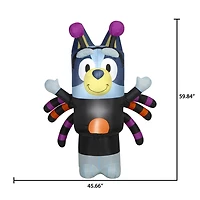 Bluey in Spider Costume - Inflatable, Halloween Inflatable Décor