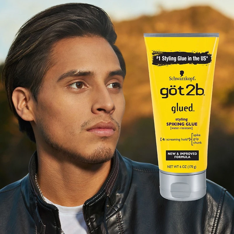 got2b Glued Water-Resistant Spiking Glue, For screaming hold