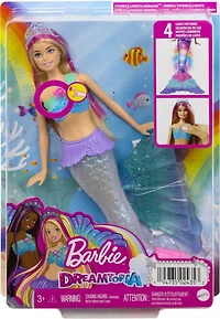 Barbie – Poupée Barbie Dreamtopia Sirène Lumières Scintillantes