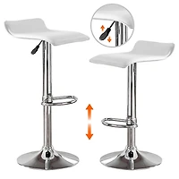 Hometrends Gaslift Swivel Barstool High Adjustable, Hometrends Gaslift Barstool