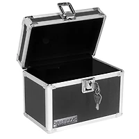 Boîte de cartes d'index Vaultz 4x6 - Noir