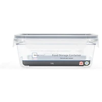 Mainstays 1.6L Rectangular Tritan Food Storage Container, 1.6L Mainstays Tritan Food Storage