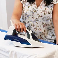 Kenmore Digital Power Steam Iron & Garment Steamer, 9 Fabric Presets, Fast Heat for Wrinkle-Free Clothes