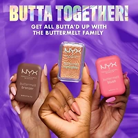 NYX Professional Makeup Buttermelt Highlighter, Powder Highlighter & Bronzer