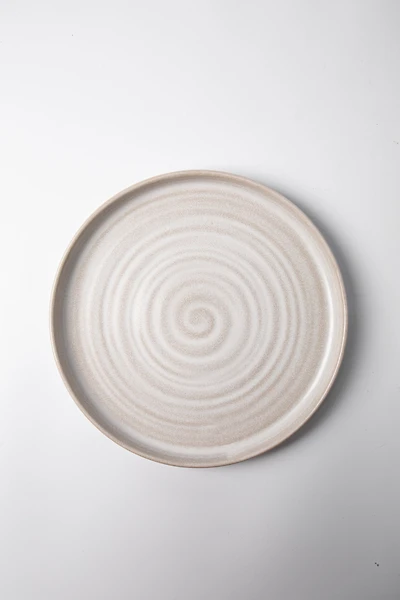 Better Homes & Gardens-Collins Cream Stoneware Round Salad Plate