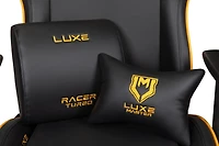 Chaise de bureau, de bureau et de jeu Luxe Racer Turbo