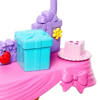 Barbie-Fête d’anniversaire Barbie World-Coffret  avec accessoires Âges 3+