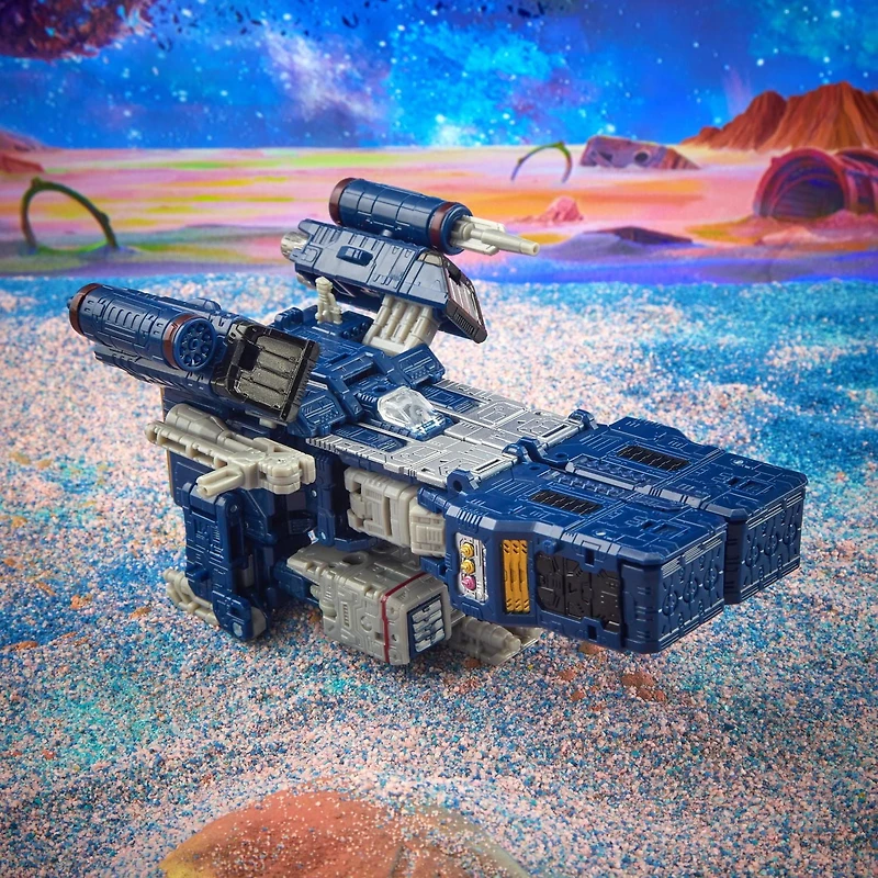 Transformers Generations Legacy, figurine Soundwave classe Voyageur, pour enfants à partir de 8 ans, 17,5 cm