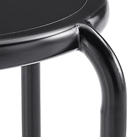 Mainstays Patio Stacking Side Table - Black
