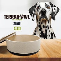 TerraBowl 1,4 L. Gamelle écologique et antidérapante avec couvercle pour chiens et chats