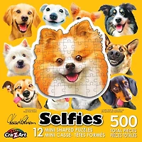 Cra-Z-Art 12 Mini Casse-Têtes en formés des chiens autophotos - 500pcs totales