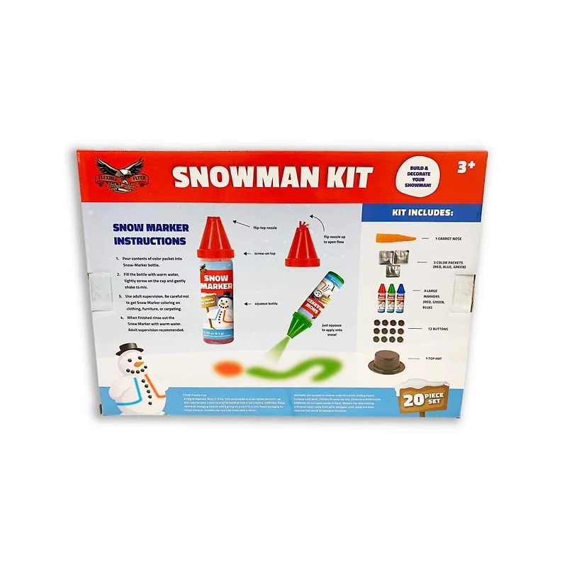Kit de bonhomme de neige Flyer flexible