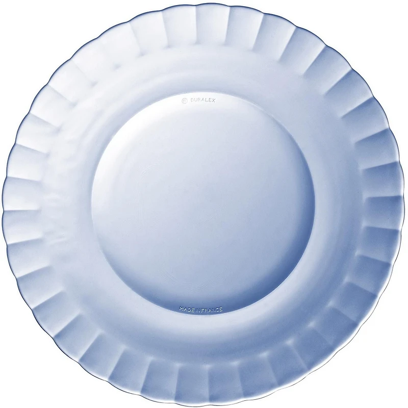 Duralex Picardie Assiette plate Marine 23 cm, Ensemble de 6