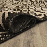 Mohawk Home Townsent Grey Polyester Area Rug