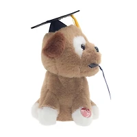 Musical Animated Electronic Puppy Plush for Graduation, Musical Animated Electronic Puppy