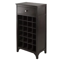 Winsome Ancona 3-Piece Wine Cabinet Modular Set in Espresso Finish - 92367