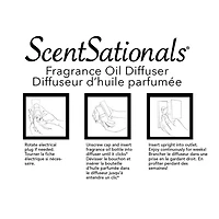 Diffuseur d’huile Scent Charm ScentSationals - Villa Diffuseur d’huile parfumée