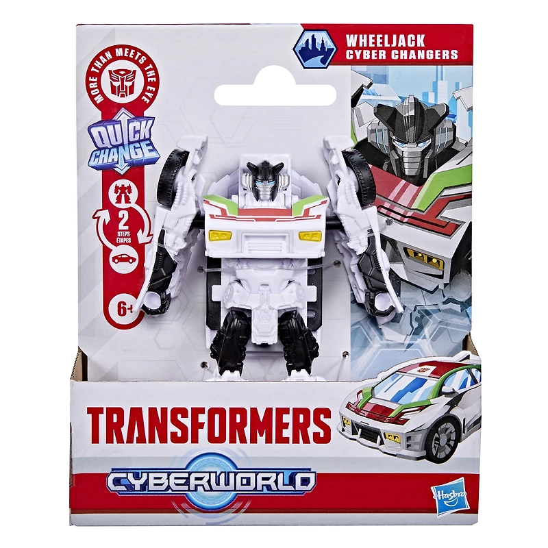 Transformers CYBERWORLD, figurine Cyber Changers Wheeljack
