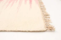 ECARPETGALLERY Tapis Fait à la Main pour Salon, Salle à Manger et Chambre à Coucher Transitionnel Collection Ankara 5'6" x 8'0" en Ivoire