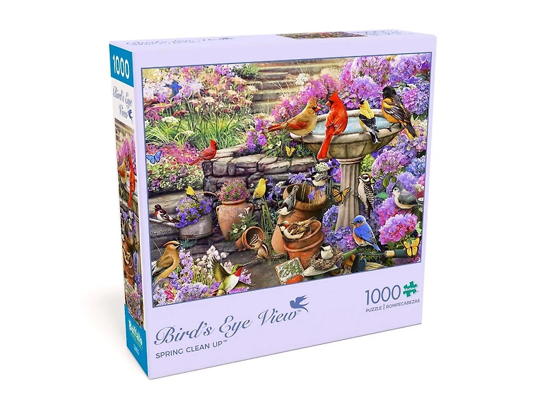 Buffalo Games Le puzzle Bird's Eye View Spring Clean Up en 1000 pièces