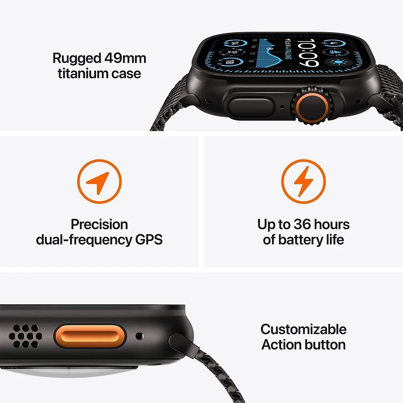 Apple Watch Ultra 2, The ultimate sports and adventure watch.