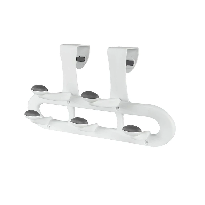 neatfreak!® crochet antidérapant de porte, Plastique, Blanc