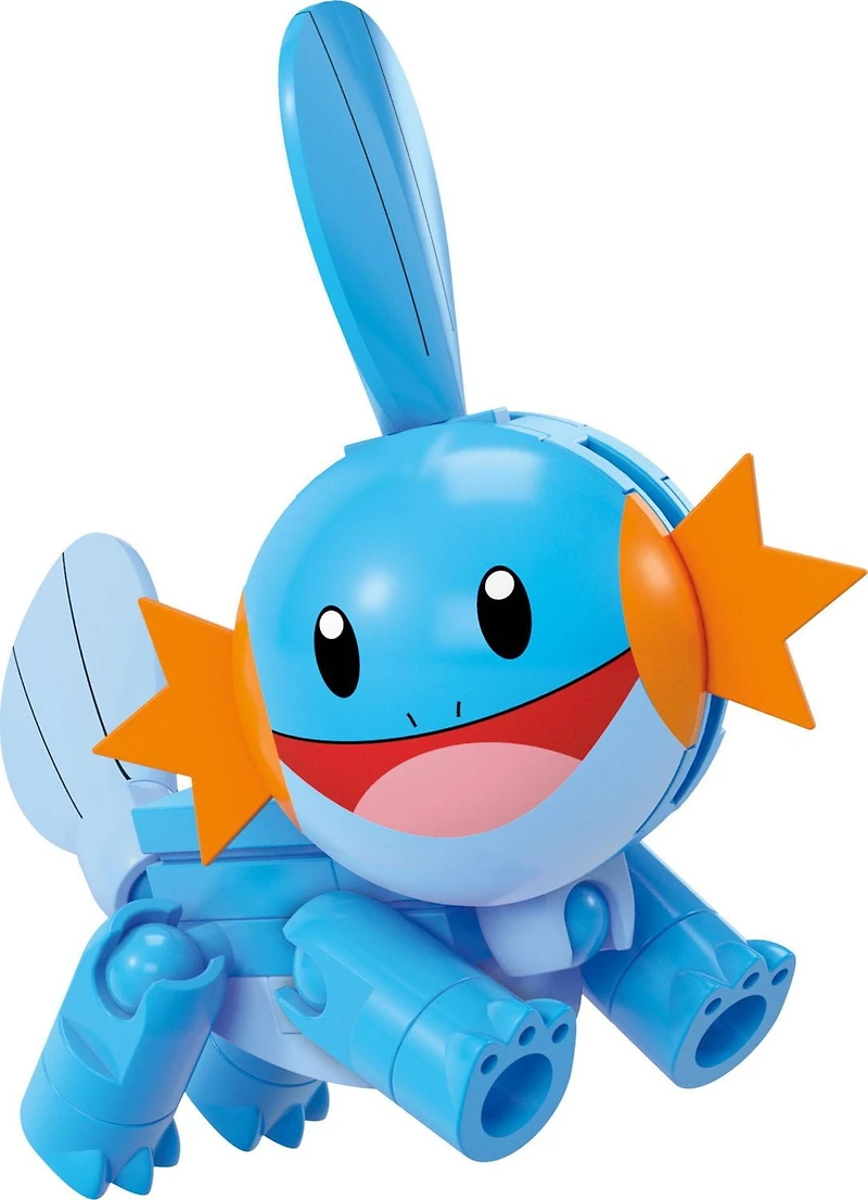 MEGA Pokemon Mudkip Building Toy Kit, Poseable Action Figure (31 Pieces) for Kids
