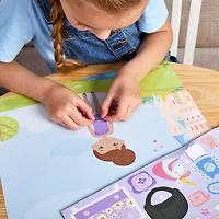 Made By Me! Album d’autocollants repositionnable sur le theme des terre de conte de fées