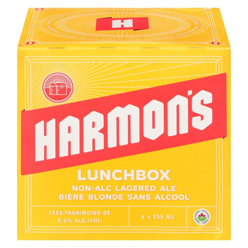 Lunchbox Bière Blonde Sans Alcool Bière Biologique Sans Alcool