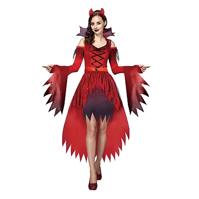 PARTYHOLIC DARLING DEVIL COSTUME (MEDIUM)